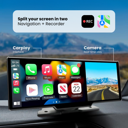 CarScreen Pro + FREE Rear View Cam