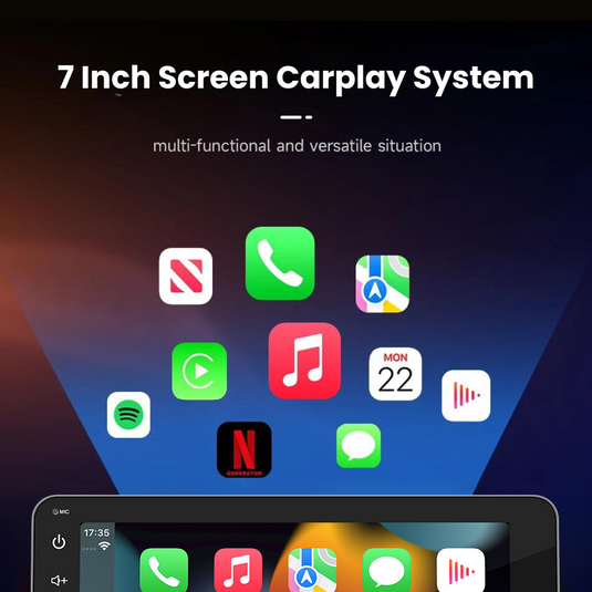 The CarScreen Pro 7.00" + FREE Rear View Camera