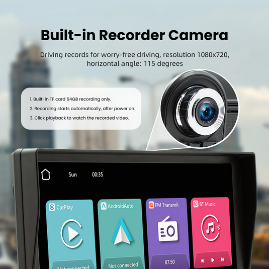 The CarScreen Pro 9.00" + FREE Rear View Camera