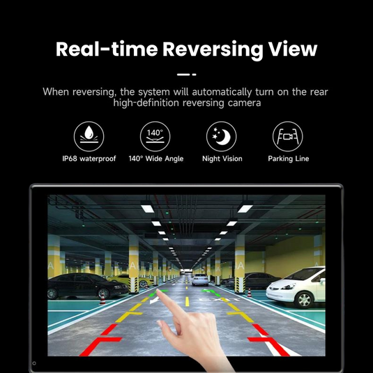 The CarScreen Pro 9.00" + FREE Rear View Camera